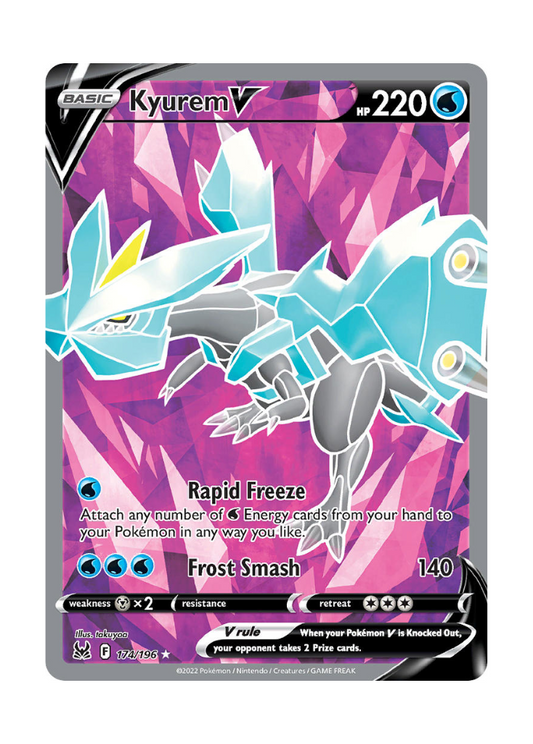 Lost Origin: Kyurem V Full Art - 174/196