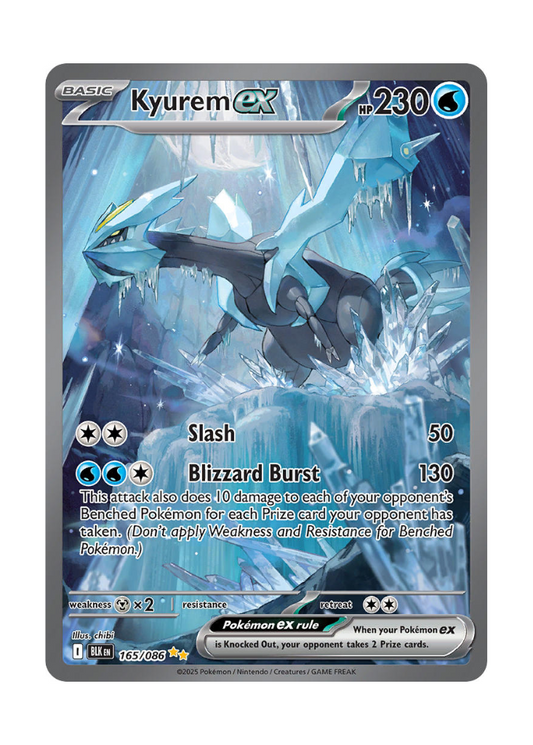 Black Bolt: Kyurem ex Special Illustration Rare - 165/086