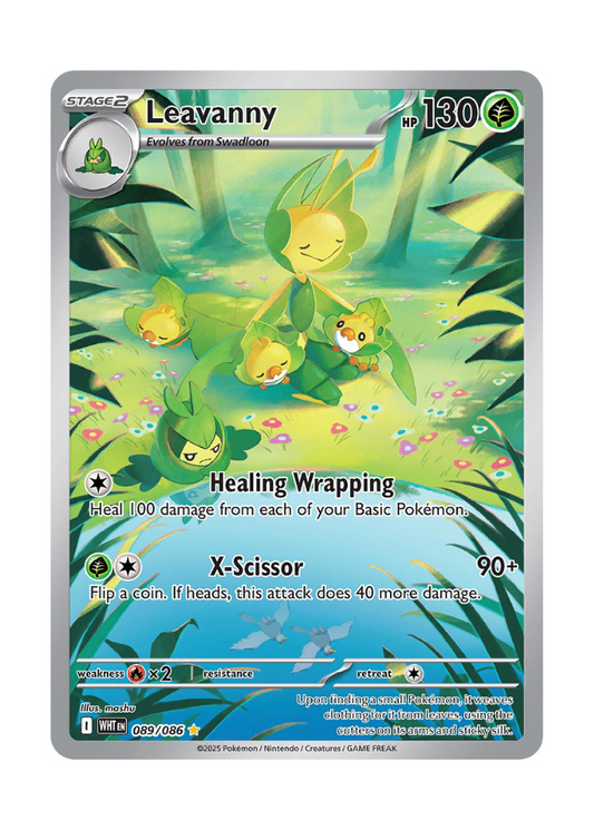 White Flare: Leavanny Illustration Rare - 089/086