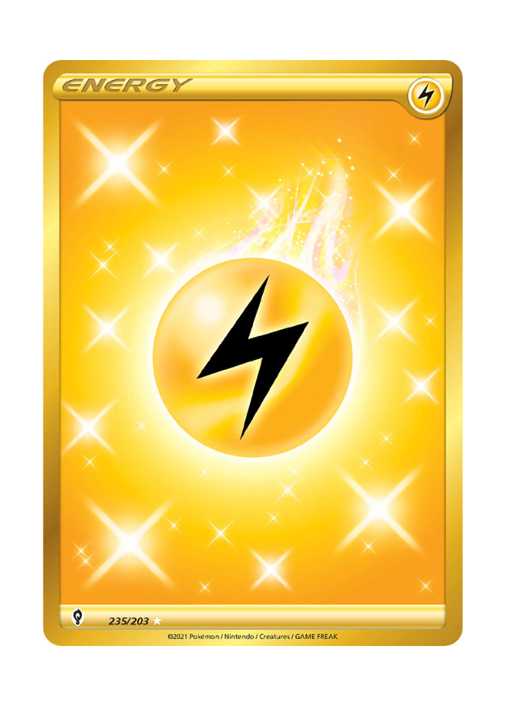 Evolving Skies: Lightning Energy Secret Rare - 235/203