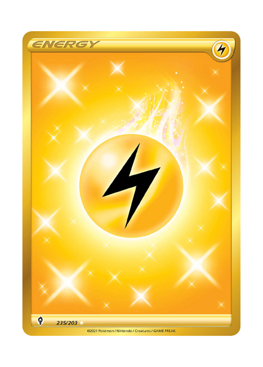 Evolving Skies: Lightning Energy Secret Rare - 235/203