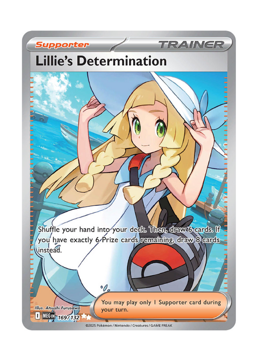 Mega Evolution: Lillie's Determination Full Art - 169/132