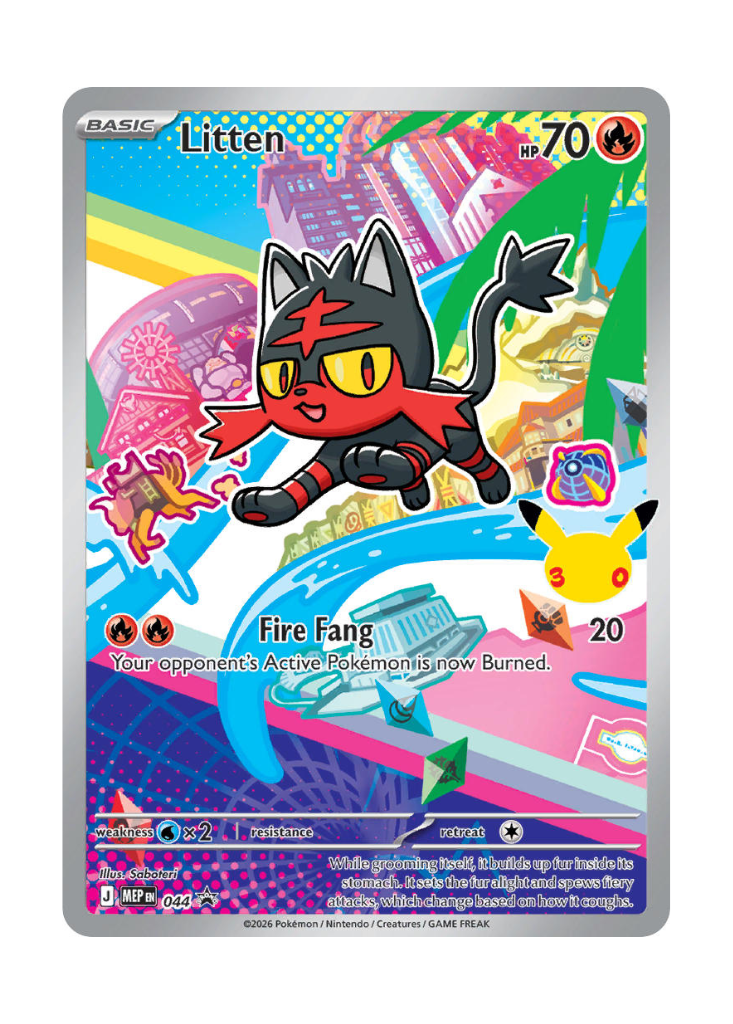 Mega Evolution Promos: Litten - 044
