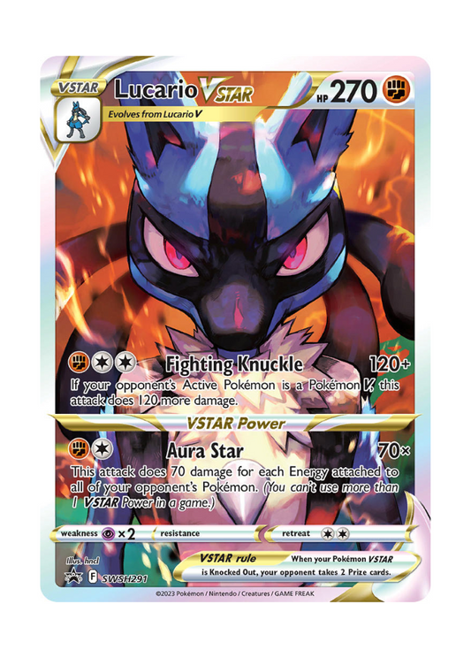 Sword & Shield Promos: Lucario VSTAR - SWSH291