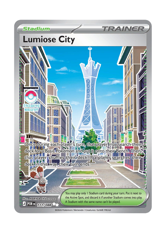 Perfect Order: Lumiose City Full Art - 111/088