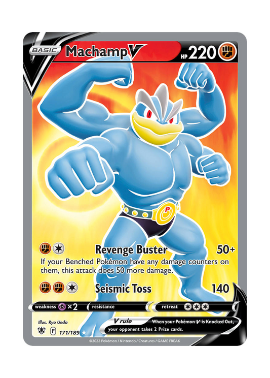 Astral Radiance: Machamp V Full Art - 171/189