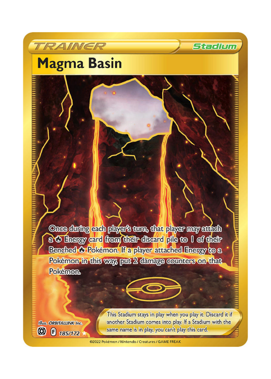 Brilliant Stars: Magma Basin Secret Rare - 185/172