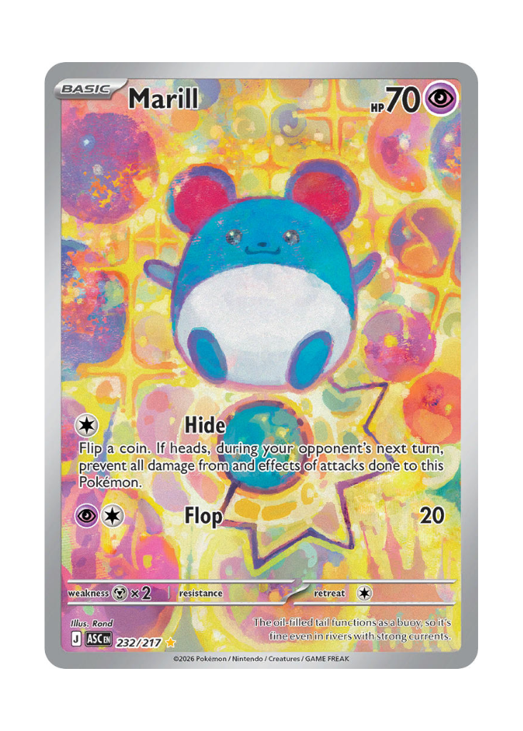 Ascended Heroes: Marill Illustration Rare - 232/217