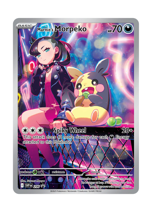 Scarlet & Violet Promos: Marnie's Morpeko - 206