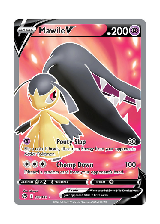 Silver Tempest: Mawile V Full Art - 178/195