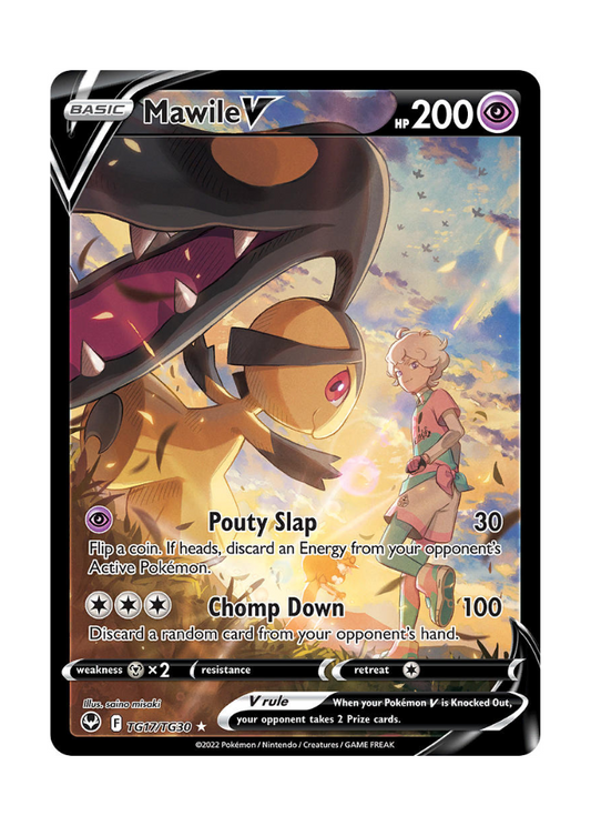 Silver Tempest: Mawile V Trainer Gallery - TG17/TG30