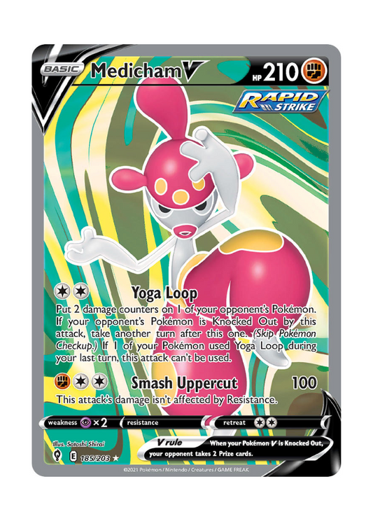 Evolving Skies: Medicham V Full Art - 185/203