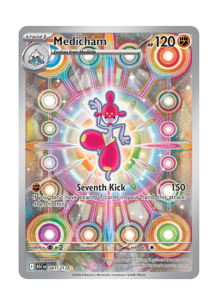 Ascended Heroes: Medicham Illustration Rare - 241/217