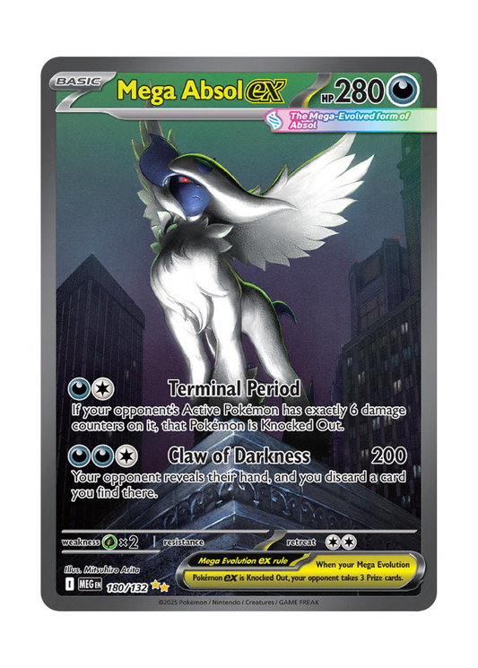 Mega Evolution: Mega Absol ex Special Illustration Rare - 180/132