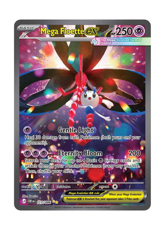 Chaos Rising: Mega Floette ex Special Illustration Rare - 117/086