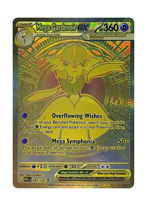 Mega Evolution: Mega Gardevoir ex Mega Hyper Rare - 187/132