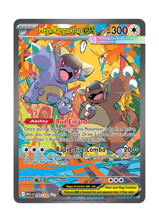 Mega Evolution: Mega Kangaskhan ex Special Illustration Rare - 182/132