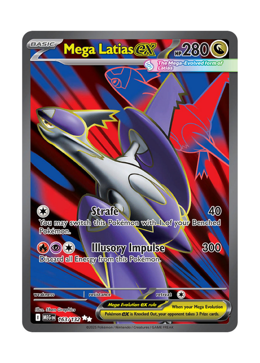 Mega Evolution: Mega Latias ex Full Art - 163/132