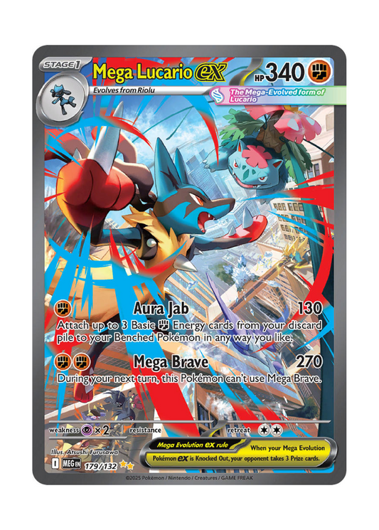 Mega Evolution: Mega Lucario ex Special Illustration Rare - 179/132