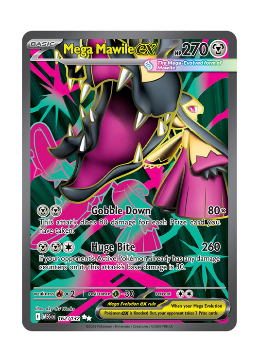 Mega Evolution: Mega Mawile ex Full Art - 162/132
