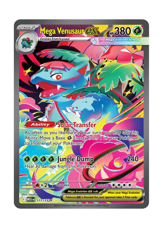 Mega Evolution: Mega Venusaur ex Special Illustration Rare - 177/132