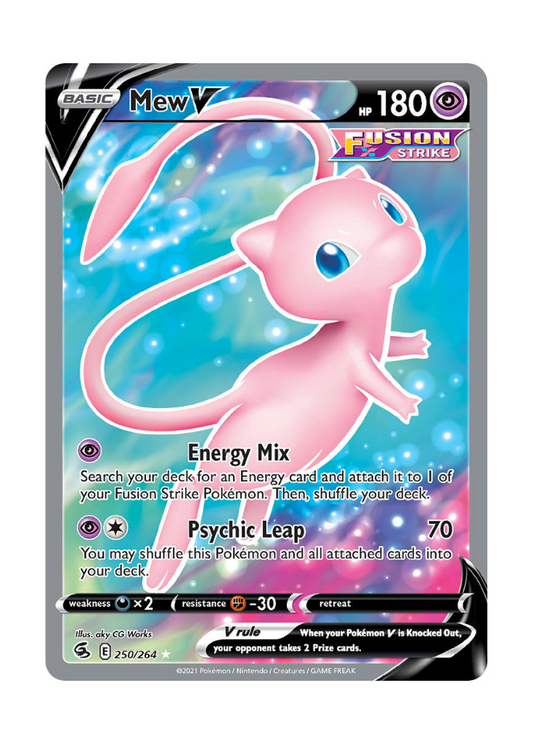 Fusion Strike: Mew V Full Art - 250/264