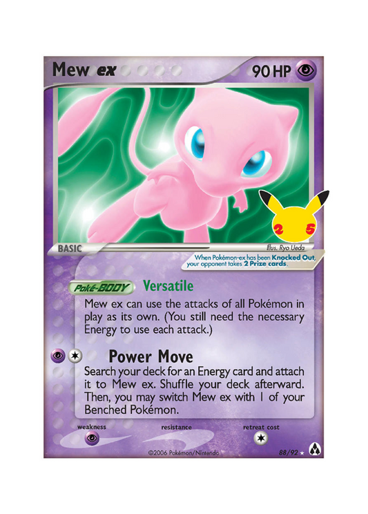 Celebrations: Mew ex Classic Collection - 88/92
