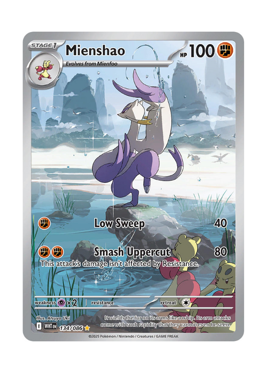 White Flare: Mienshao Illustration Rare - 134/086