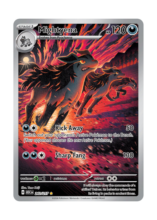 Ascended Heroes: Mightyena Illustration Rare - 243/217