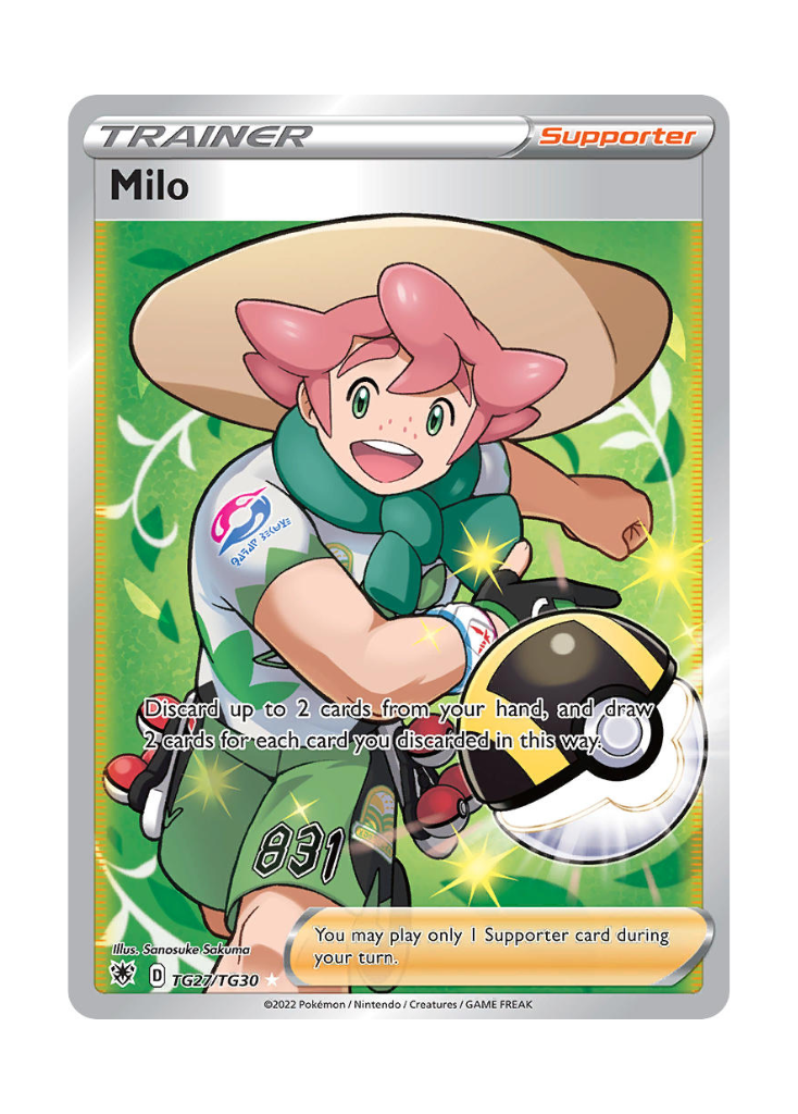 Astral Radiance: Milo Trainer Gallery - TG27/TG30