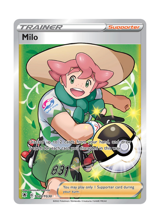 Astral Radiance: Milo Trainer Gallery - TG27/TG30