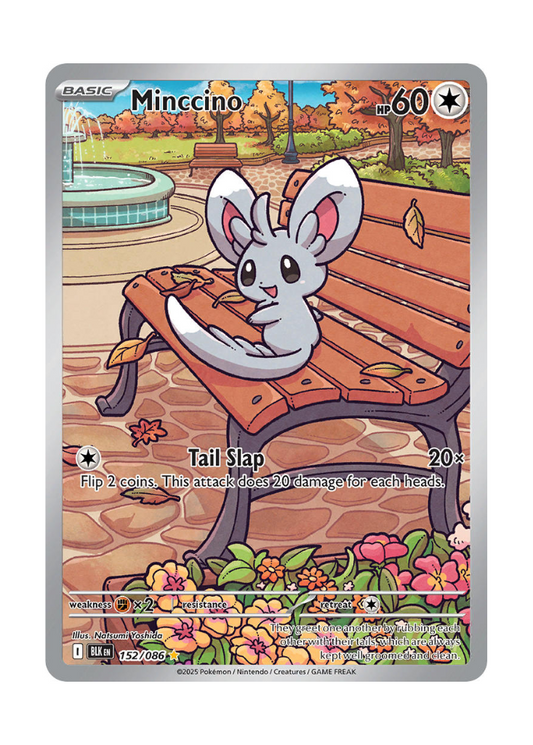 Black Bolt: Minccino Illustration Rare - 152/086