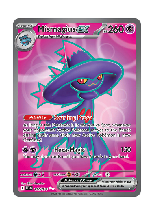 Phantasmal Flames: Mismagius ex Full Art - 112/094