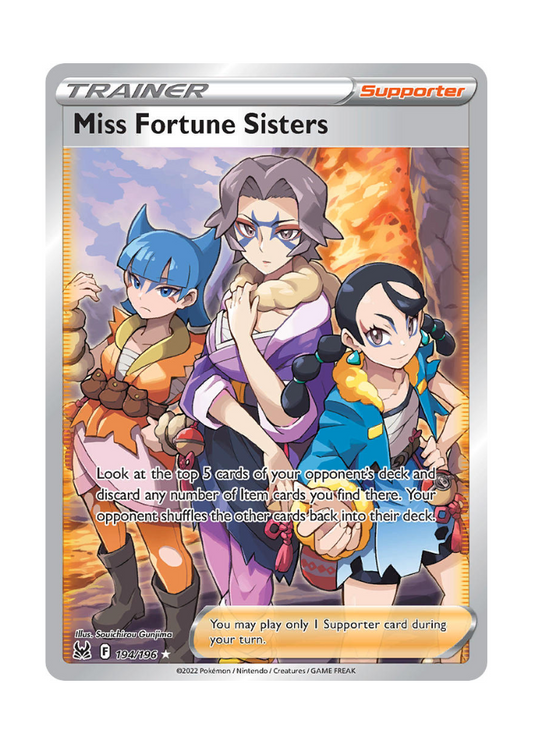 Lost Origin: Miss Fortune Sisters Full Art - 194/196