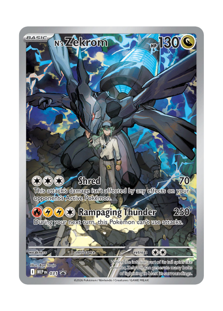 Mega Evolution Promos: N's Zekrom - 031