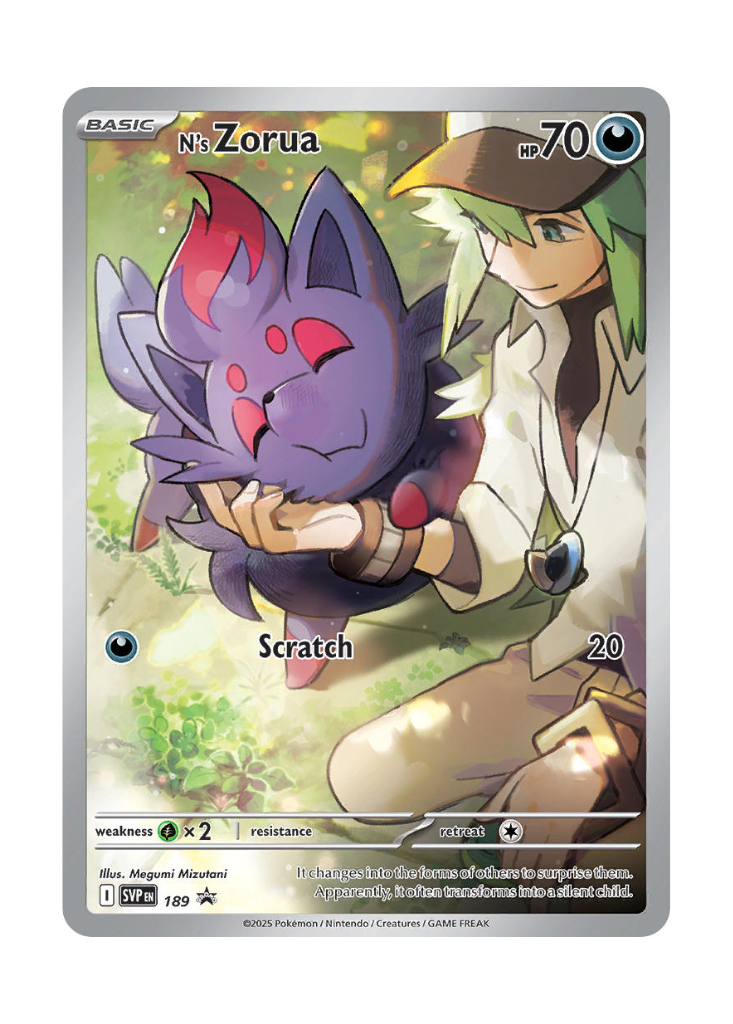 Scarlet & Violet Promos: N's Zorua - 189
