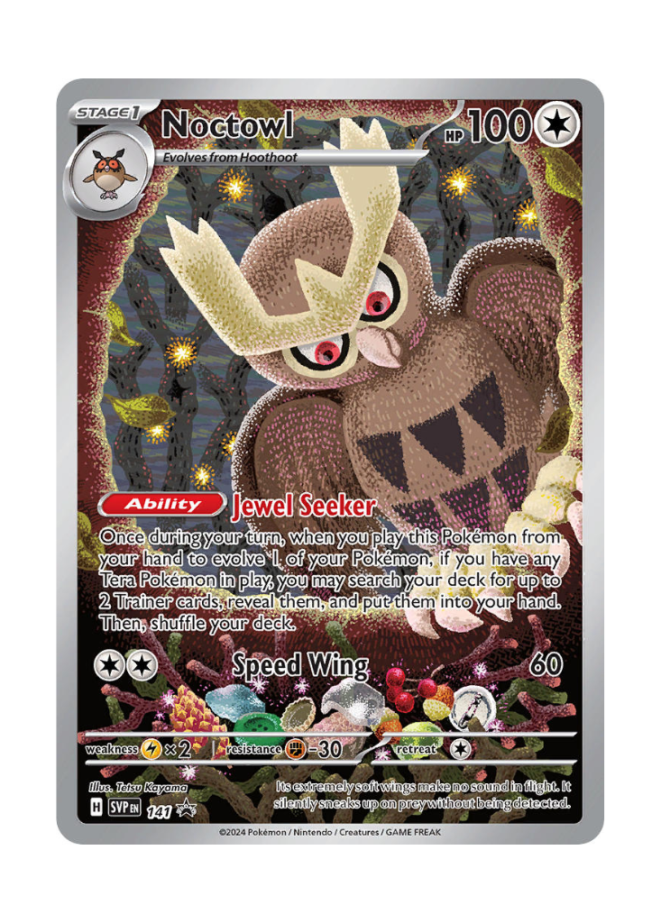 Scarlet & Violet Promos: Noctowl - 141