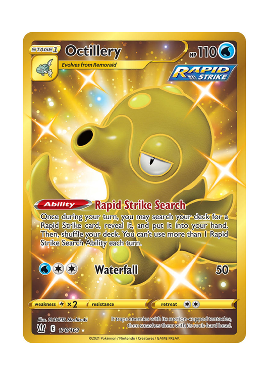 Battle Styles: Octillery Secret Rare - 178/163