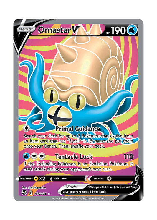 Silver Tempest: Omastar V Full Art - 174/195
