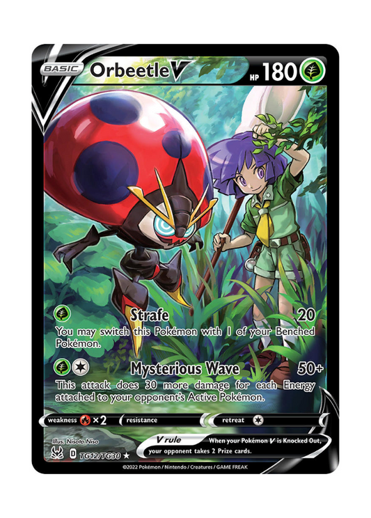 Lost Origin: Orbeetle V Trainer Gallery - TG12/TG30