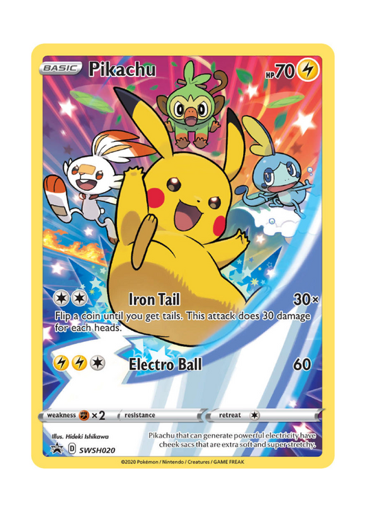 Sword & Shield Promos: Pikachu - SWSH020