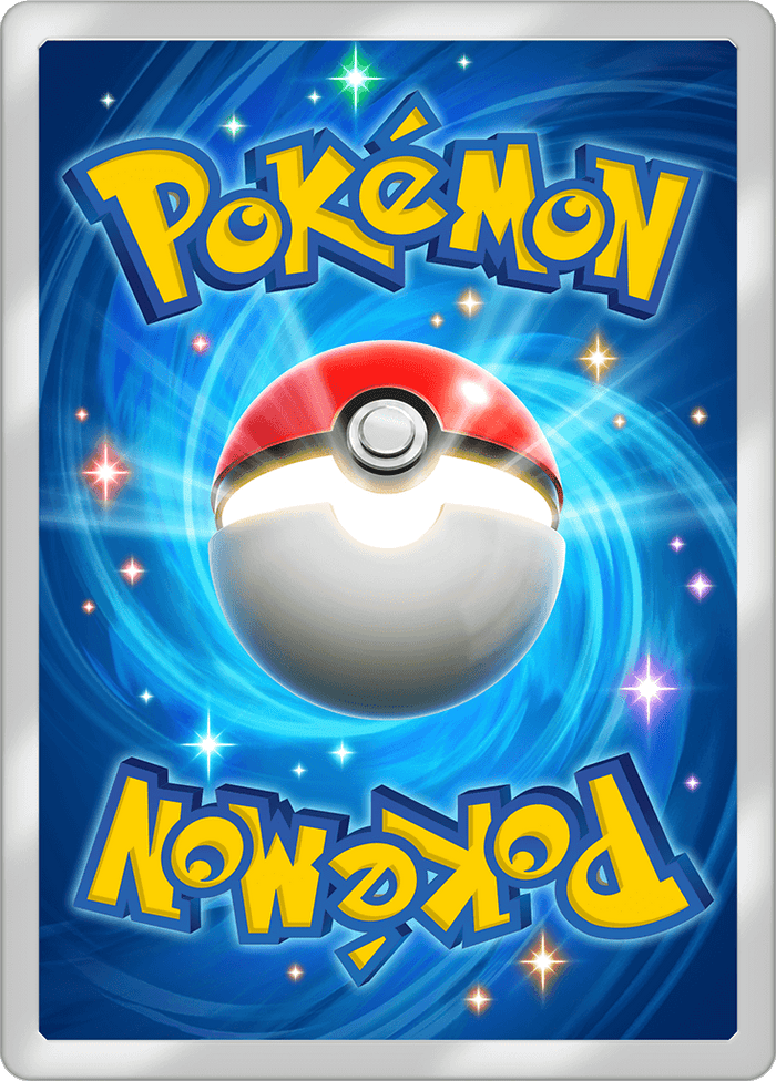 Pokémon card back