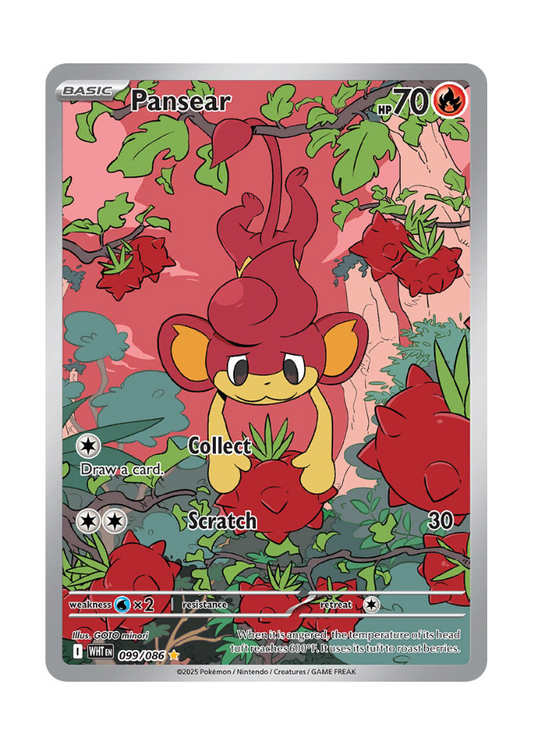 White Flare: Pansear Illustration Rare - 099/086