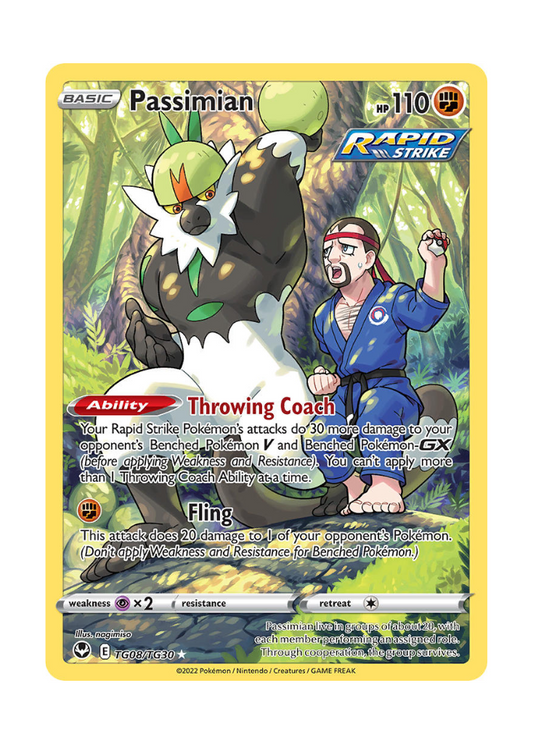 Silver Tempest: Passimian Trainer Gallery - TG08/TG30