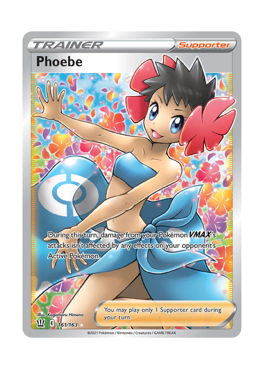 Battle Styles: Phoebe Full Art - 161/163