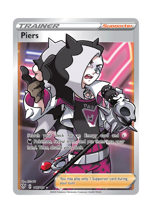 Darkness Ablaze: Piers Full Art - 187/189