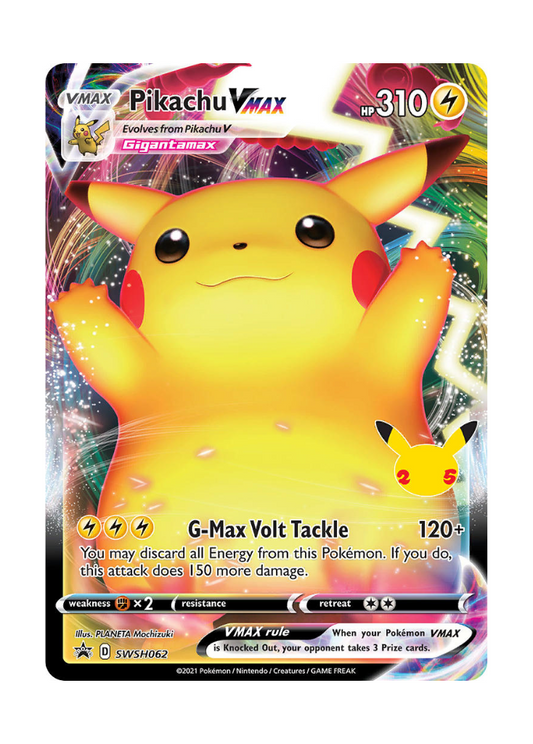 Sword & Shield Promos: Pikachu VMAX - SWSH062