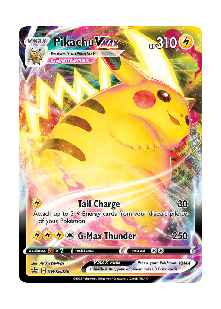 Sword & Shield Promos: Pikachu VMAX - SWSH286