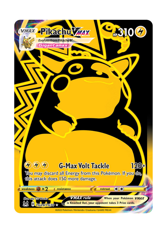 Lost Origin: Pikachu VMAX Trainer Gallery - TG29/TG30