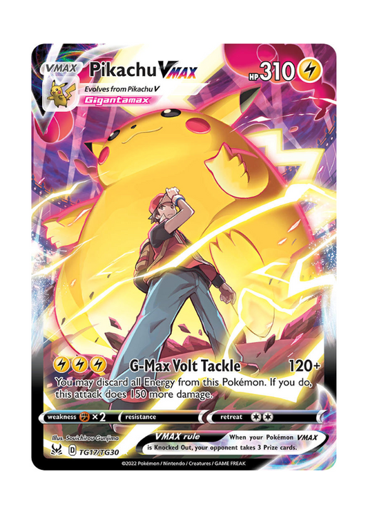 Lost Origin: Pikachu VMAX Trainer Gallery - TG17/TG30